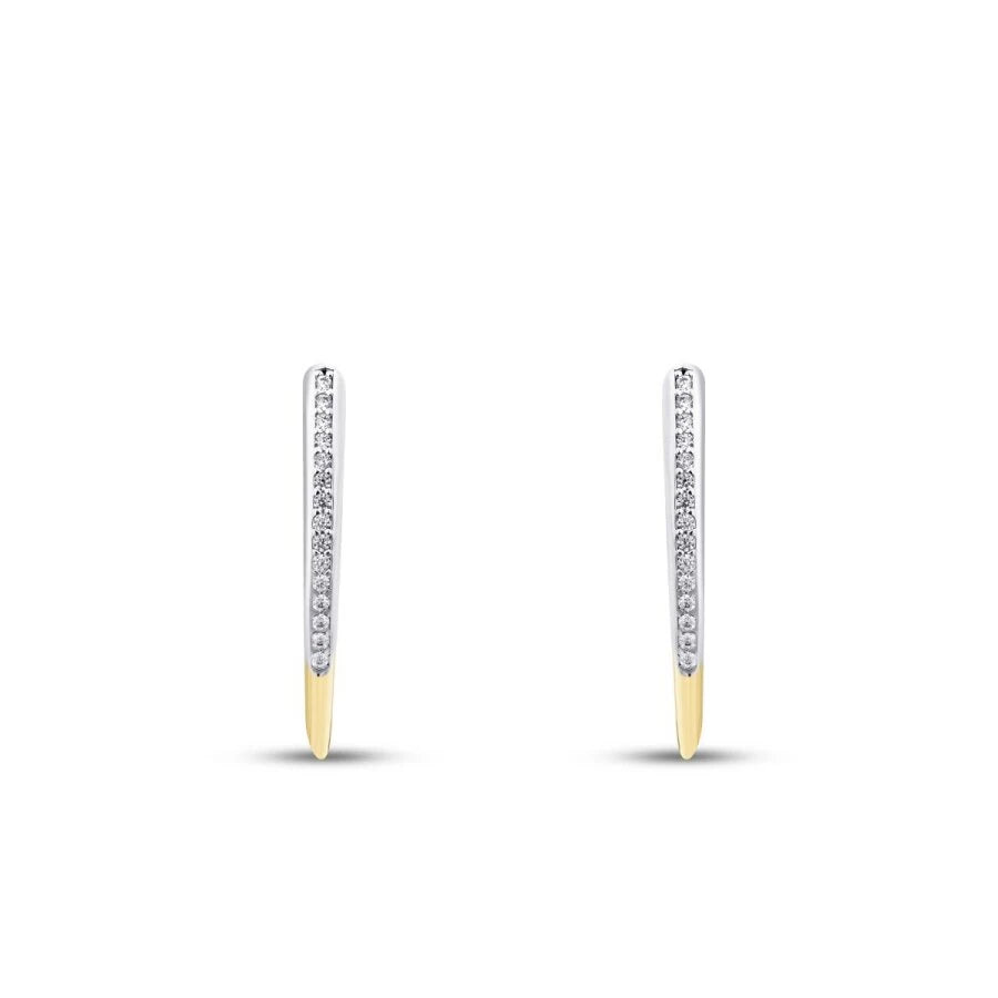 Gold Marquise Earrings