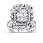 1.44 Carat Diamond Baguette Ring