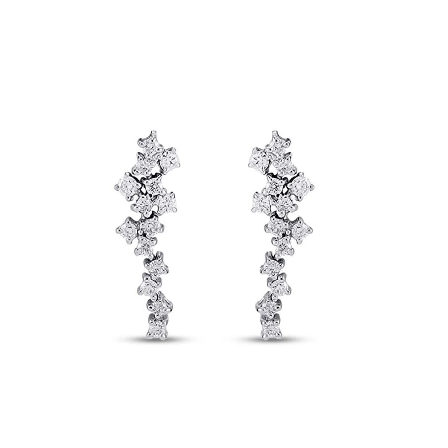 0.67 Carat Diamond Trend Earrings