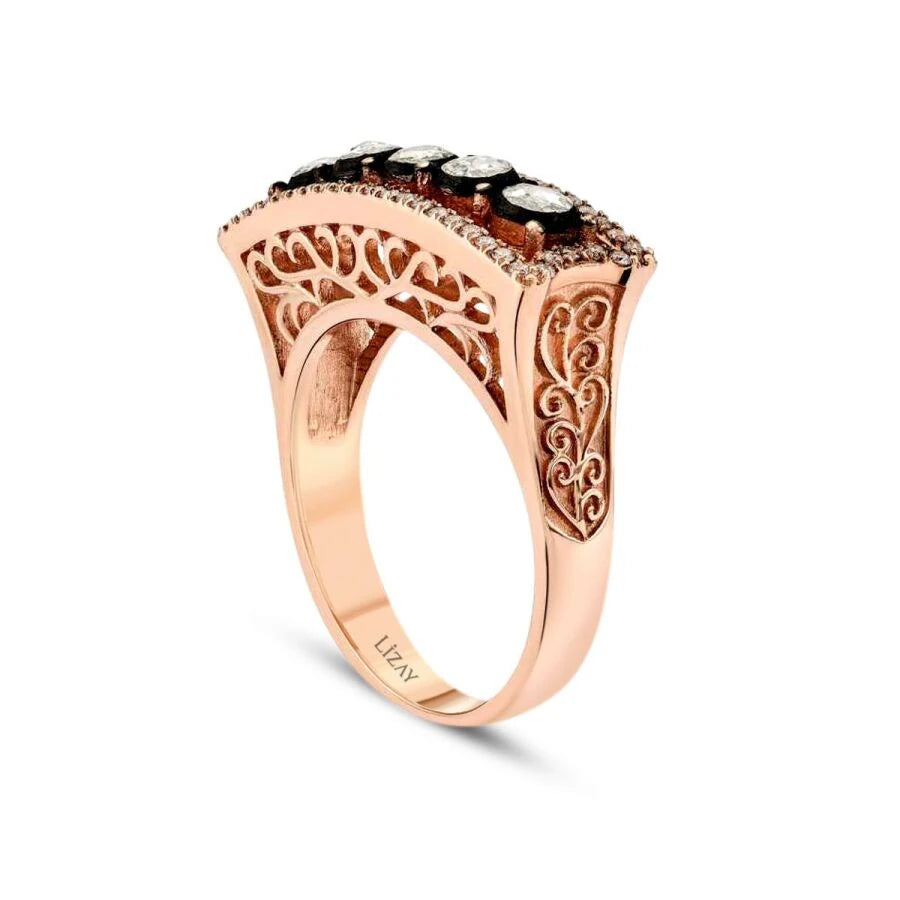 0.57 Carat Diamond Five-Stone Ring