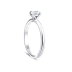 0.70 Carat Diamond Oval Solitaire Engagement Ring