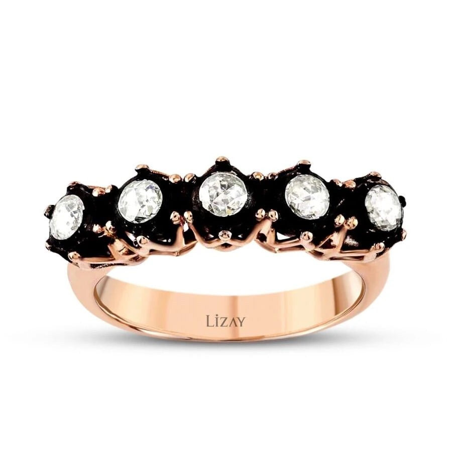 0.29 Carat Diamond Five-Stone Ring