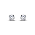 1.01 Carat Diamond Solitaire Earrings