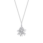 0.33 Carat Diamond Baguette Necklace