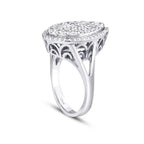 1.30 Carat Diamond Trend Pear Ring