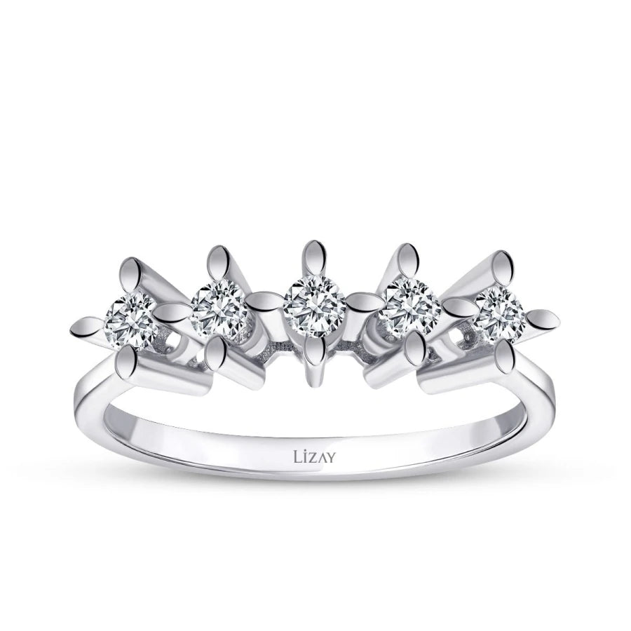 0.25 Carat Diamond Five-Stone Ring