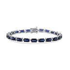9.28 Carat Diamond Sapphire Bracelet