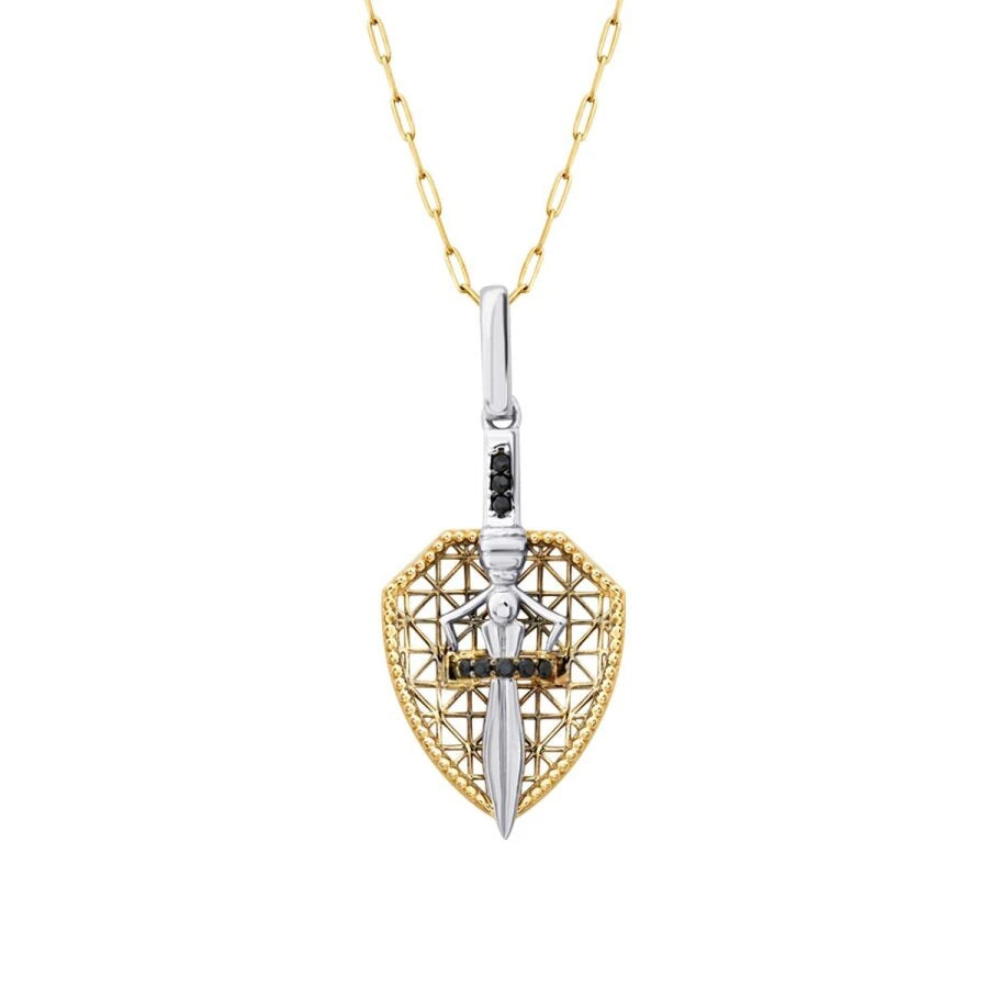 Gold Sword Men’s Necklace