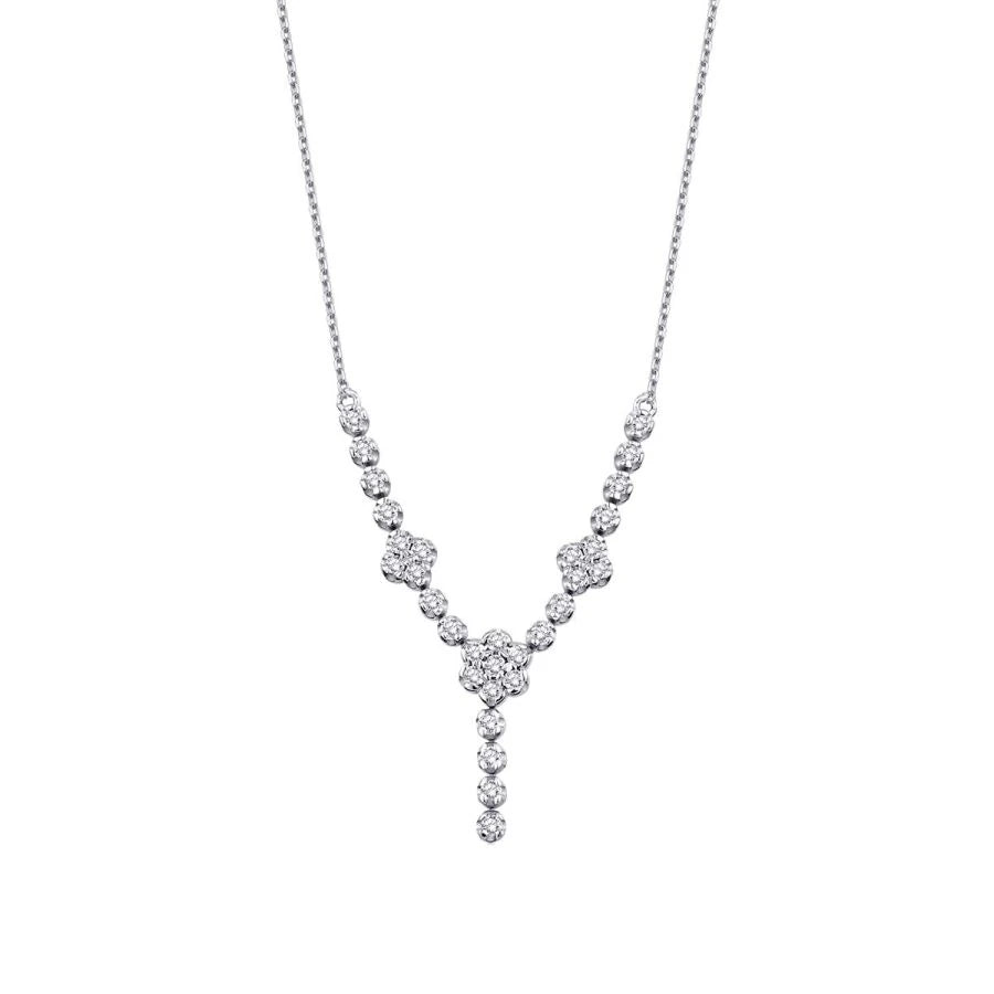 0.56 Carat Diamond Flower Trend Set