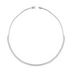 2.50 Carat Diamond Tennis Neckband