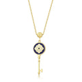 Gold Key Trend Necklace