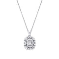 0.30 Carat Diamond Baguette Necklace