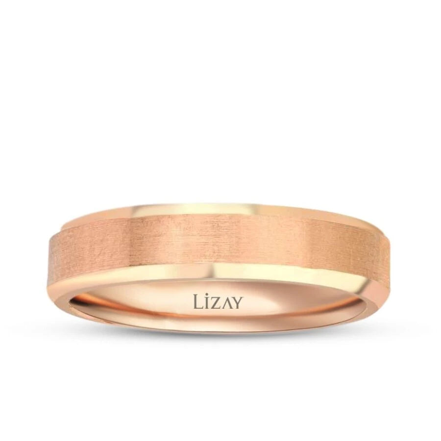 Classic Rose Gold Wedding Band