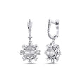 1.15 Carat Diamond Baguette Earrings