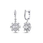 1.15 Carat Diamond Baguette Earrings