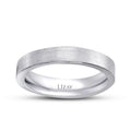 White Gold Plain Wedding Band