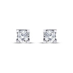 0.60 Carat Diamond Solitaire Earrings