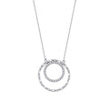 0.66 Carat Diamond Baguette Necklace