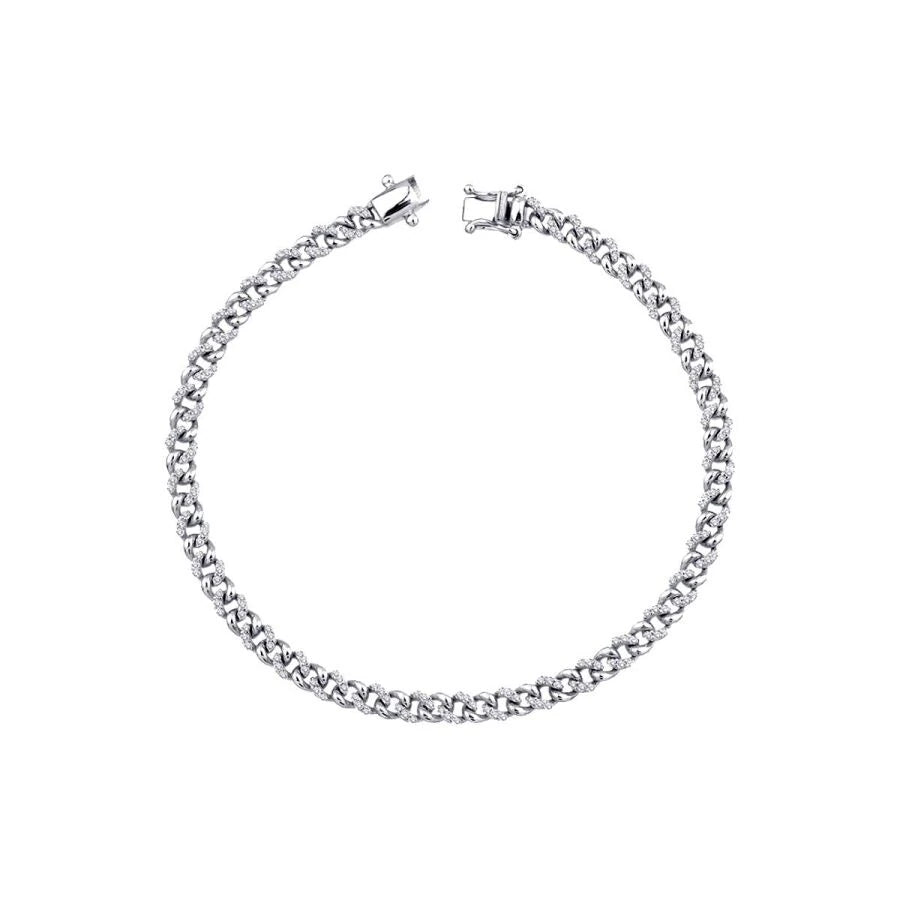 0.93 Carat Diamond Gourmet Bracelet