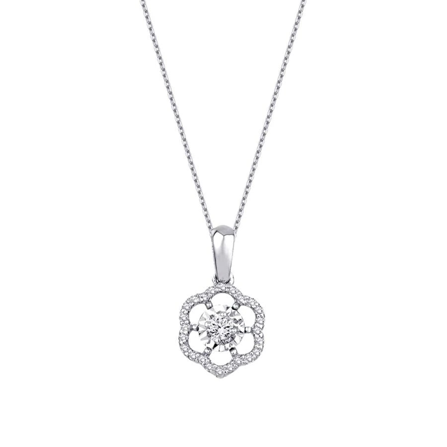 0.64 Carat Diamond Flower Trend Set