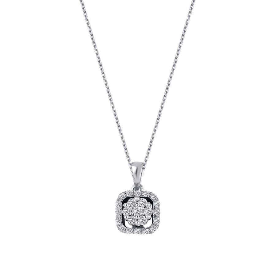 0.19 Carat Diamond Trend Necklace