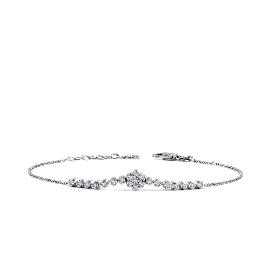 0.56 Carat Diamond Flower Trend Set