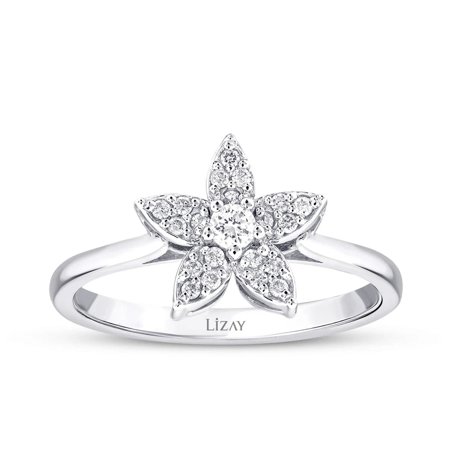 0.66 Carat Diamond Flower Set