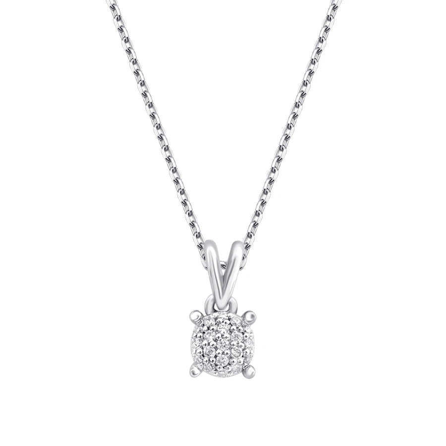 0.06 Carat Diamond Trend Solitaire Necklace