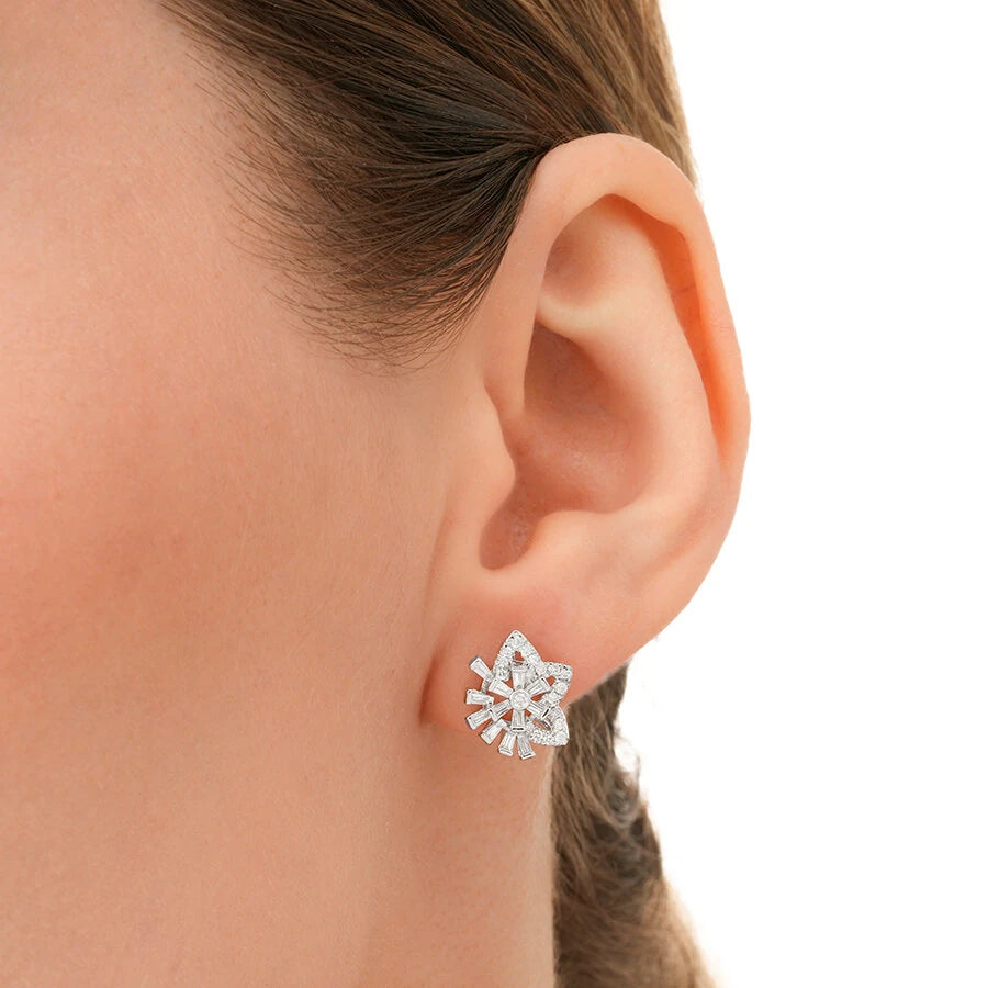 0.94 Carat Diamond Baguette Star Set