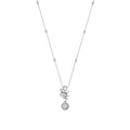 0.53 Carat Diamond Baguette Necklace