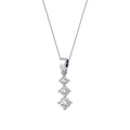 0.40 Carat Diamond Tria Necklace