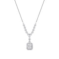 0.48 Carat Diamond Baguette Neckband