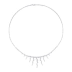 Gold Dangling Stone Neckband