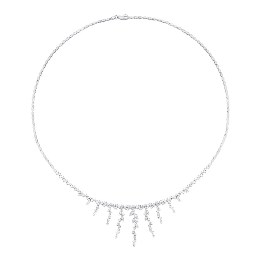 Gold Dangling Stone Neckband