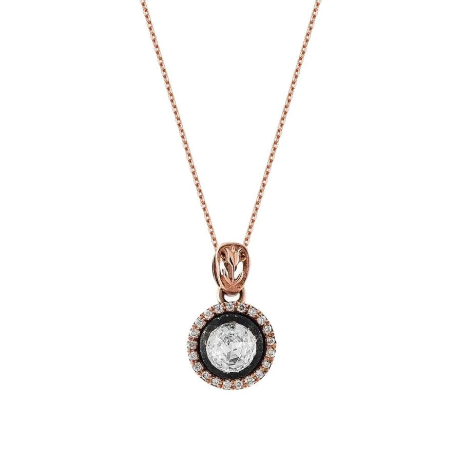 0.13 Carat Diamond Solitaire Necklace