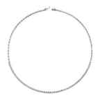 2.45 Carat Diamond Tennis Neckband