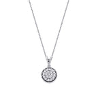 0.20 Carat Diamond Round Necklace