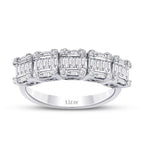 0.60 Carat Diamond Baguette Ring