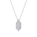 0.61 Carat Diamond Baguette Necklace