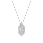 0.61 Carat Diamond Baguette Necklace