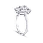 0.08 Carat Diamond Baguette Ring