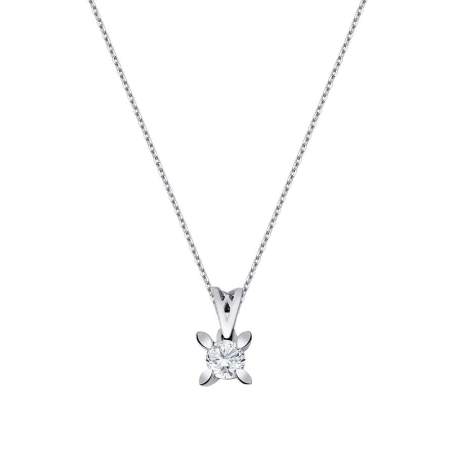 0.60 Carat Diamond Solitaire Necklace
