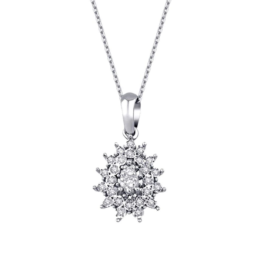 0.09 Carat Diamond Trend Necklace