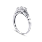 0.43 Carat Diamond Baguette Ring