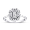 0.40 Carat Diamond Baguette Ring