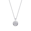 0.29 Carat Diamond Baguette Necklace