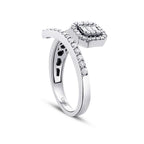 0.58 Carat Diamond Baguette Ring