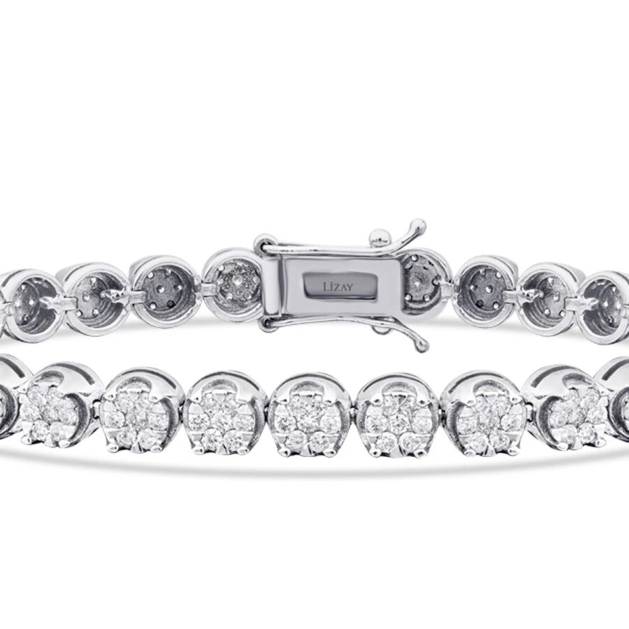 2.20 Carat Diamond Tennis Bracelet