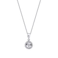 0.08 Carat Diamond-Effect Necklace