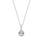 0.08 Carat Diamond-Effect Necklace